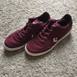 Maroon Converse